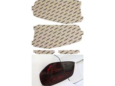 Lamin-X Tail Light Tint Covers; Smoked (10-12 Mustang)