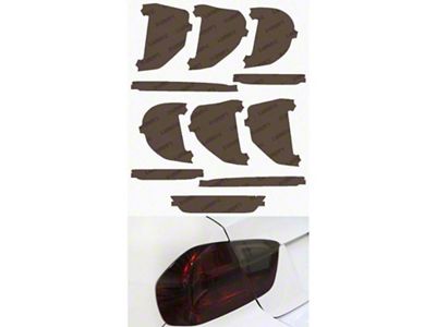 Lamin-X Tail Light Tint Covers; Smoked (18-23 Mustang, Excluding GT350)