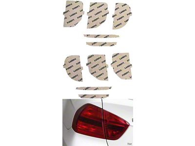 Lamin-X Tail Light Tint Covers; Tinted (15-17 Mustang; 18-20 Mustang GT350)