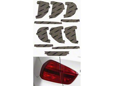 Lamin-X Tail Light Tint Covers; Tinted (18-23 Mustang, Excluding GT350)