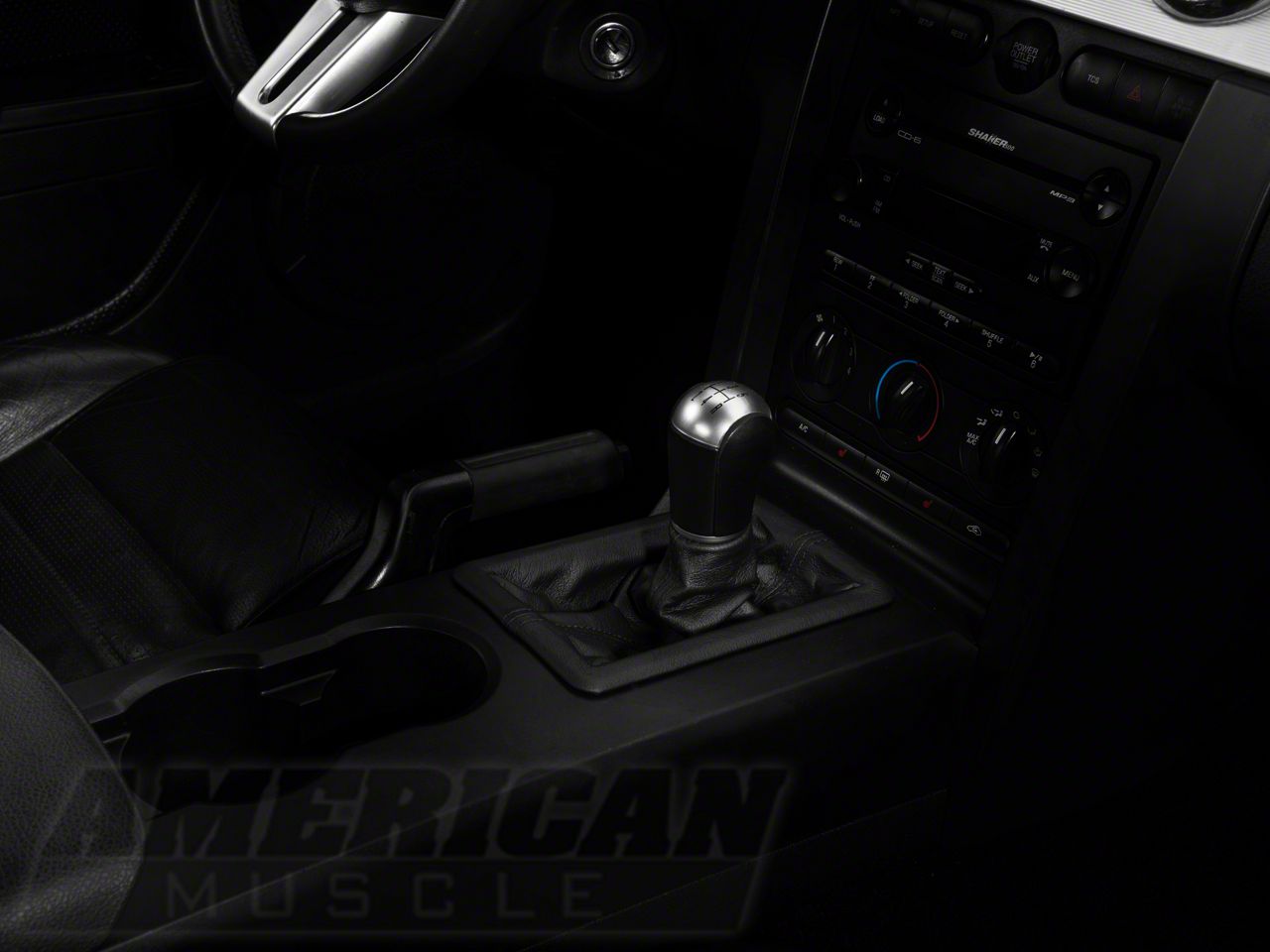 Ford Mustang Leather Shifter Boot 8R3Z7277AA (05-09 Mustang Ford Mustang Leather Shifter Boot 8R3Z7277AA (05-09 Mustang