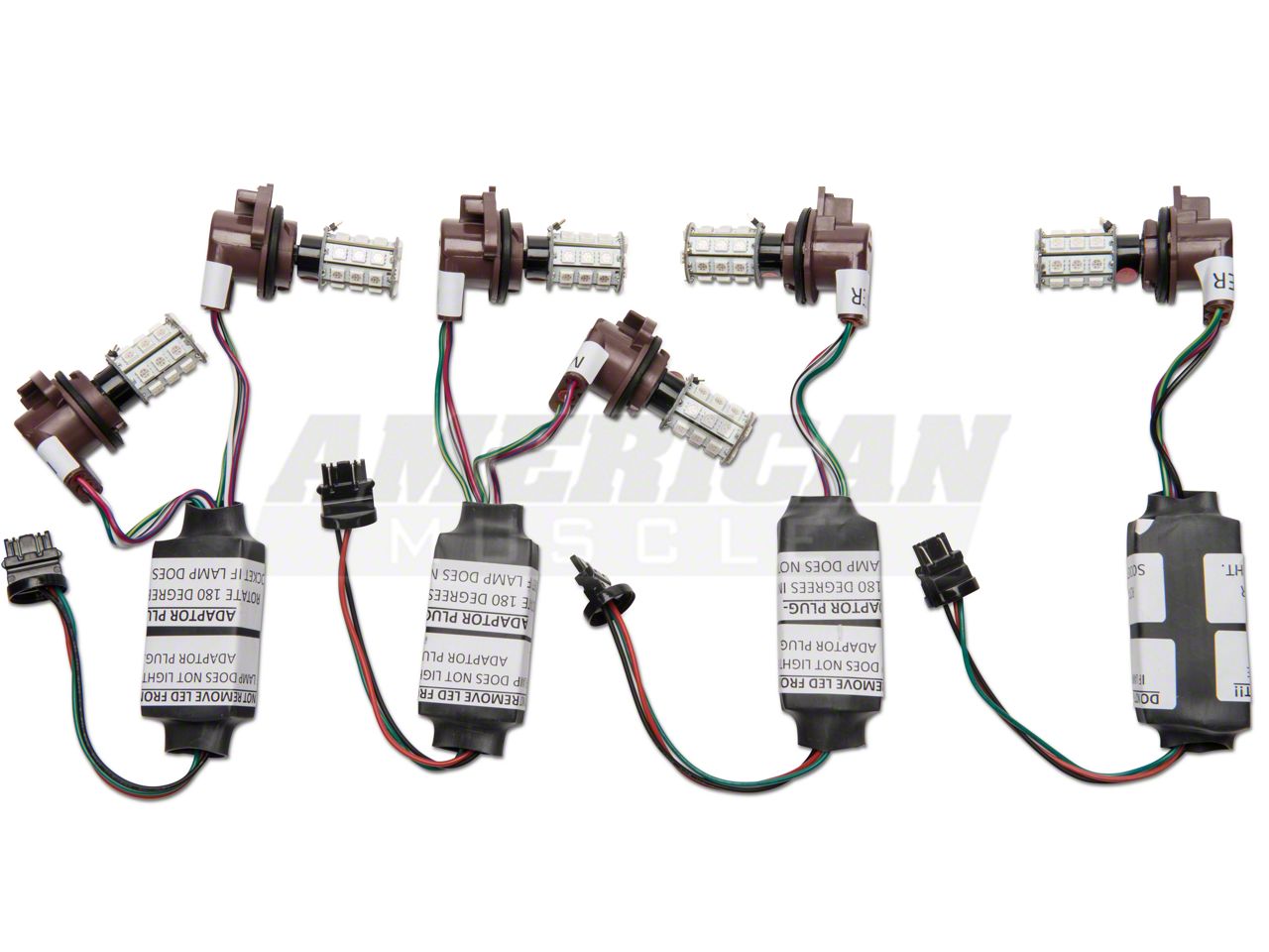 Scott Drake Mustang LED Sequential Tail Light Kit; CutandSplice SD