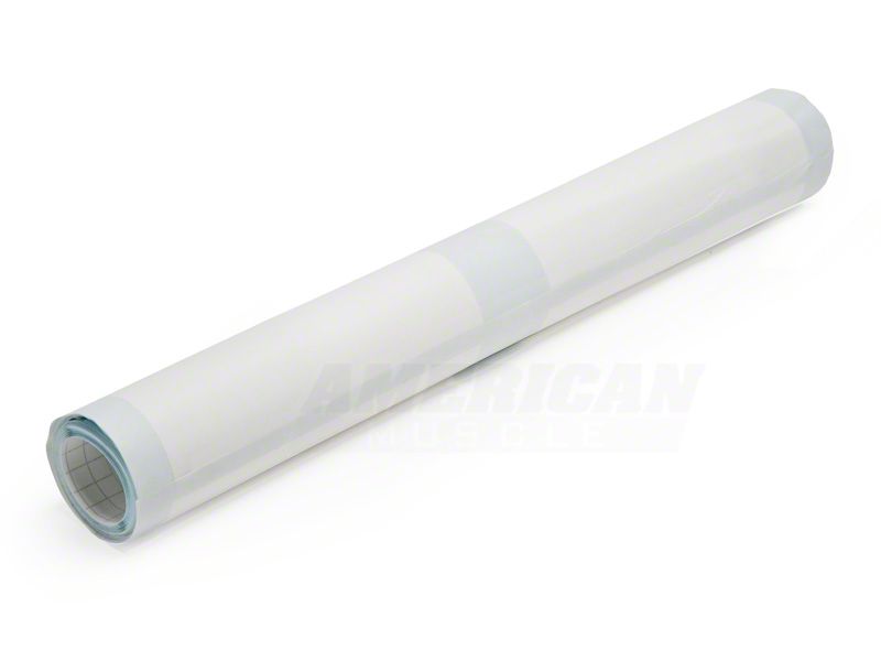 SEC10 Mustang Lemans Stripes; White; 8-Inch 26054 (79-23