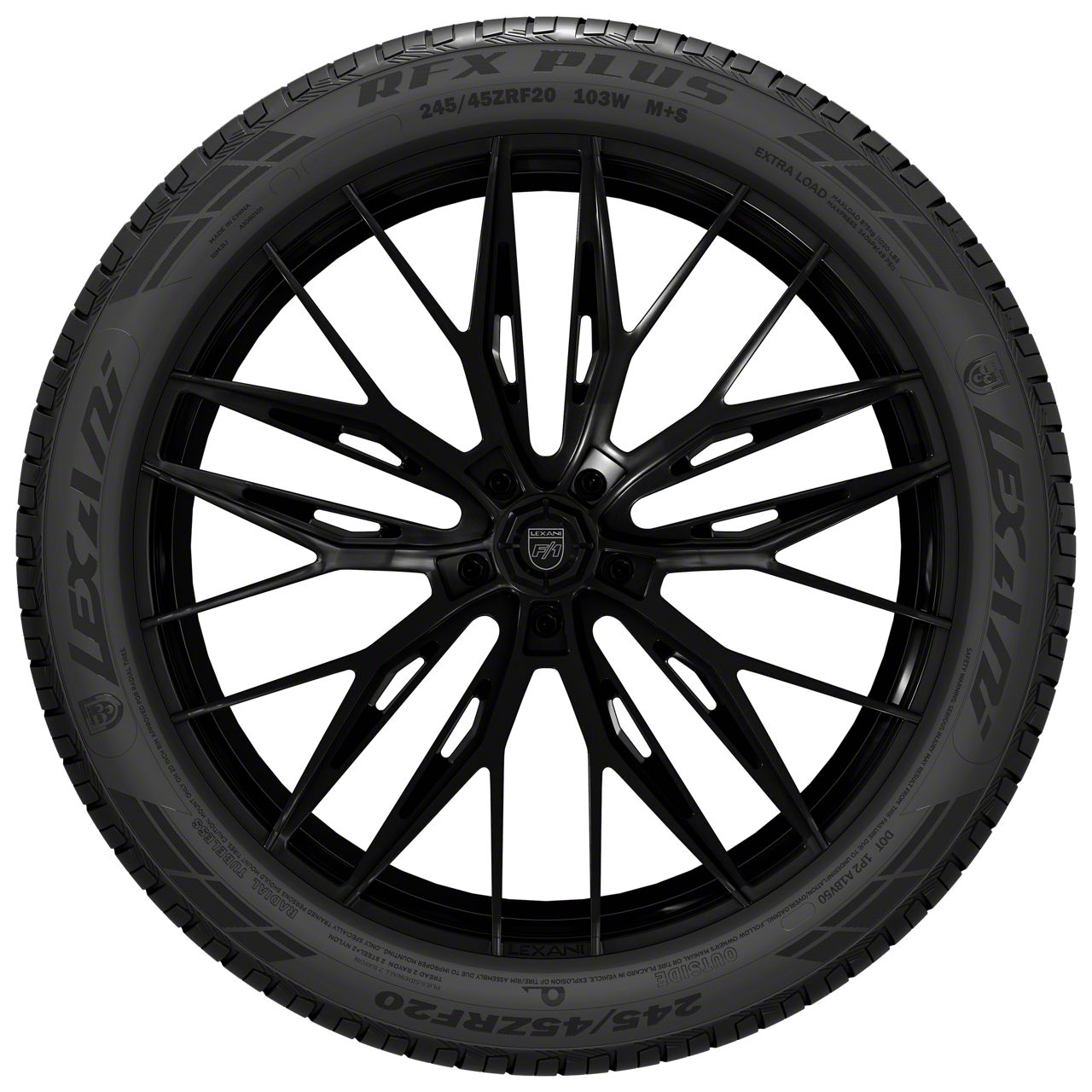 Lexani Corvette RXF Plus All-Season Run Flat Tire LXSTRFXP184003
