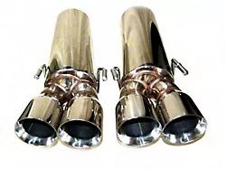 LG Motorsports GT4 Axle-Back Exhaust with Polished Tips (06-13 Corvette C6 Z06)