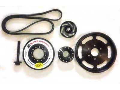 LG Motorsports 15% Overdrive Pulley Kit (15-19 Corvette C7 Z06)