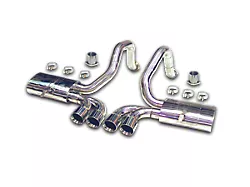 LG Motorsports Big 3 Axle-Back Exhaust with Polished Tips (97-04 Corvette C5)