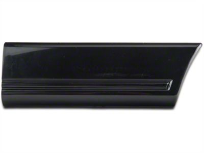 Front Left Side Fender Molding; Front (85-86 Mustang)