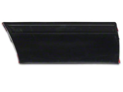 OPR Front Left Side Fender Molding; Rear (87-93 Mustang LX)