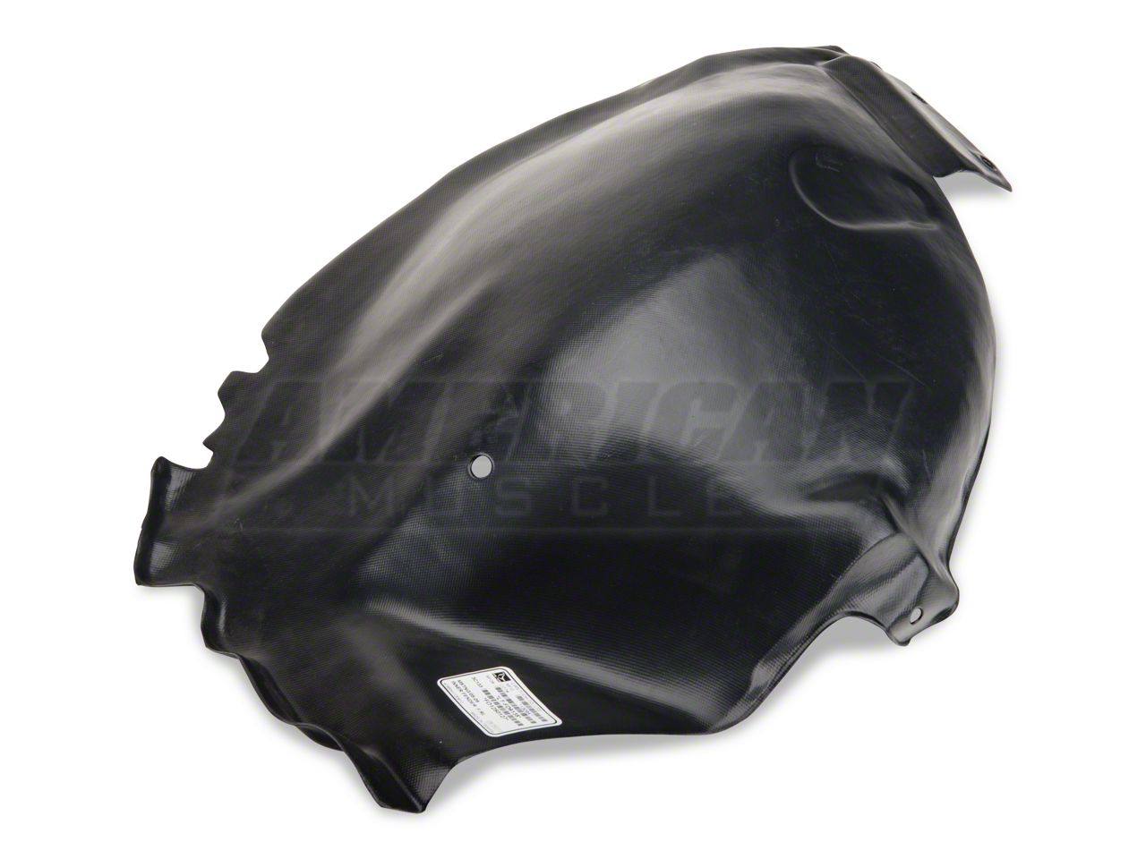 OPR Mustang Inner Fender Liner; Rear Section; Driver Side