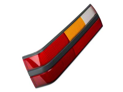 Replacement Tail Light Lens; Driver Side (85-86 Mustang)