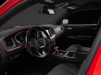 RGB 6-Piece Interior Dash Kit with Bluetooth Controller (Universal; Some Adaptation May Be Required)