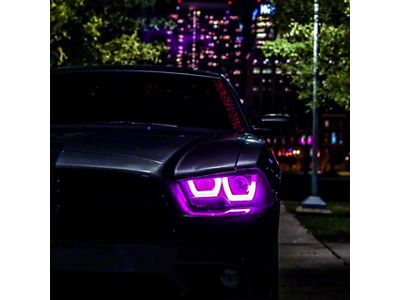 Lighting Trendz Spec-D Flow Series Headlight DRL Boards with Bluetooth Controller (11-14 Charger)
