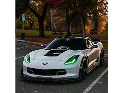 Lighting Trendz Flow Series Headlight DRL Boards with Bluetooth Controller (14-19 Corvette C7)