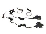 Flow Series Headlight DRL Boards with Projector Halos and Bluetooth Controller (18-23 Mustang)