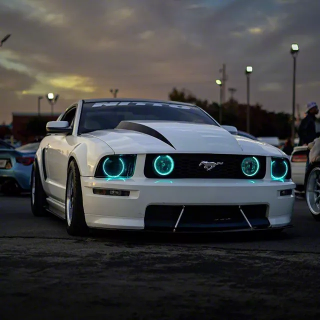 Lighting Trendz Mustang Flow Series Headlight Halo Kit with Bluetooth