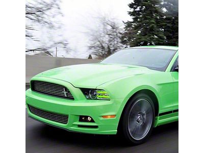 Lighting Trendz RGBW Headlight DRL Boards with Projector Halos and Bluetooth Controller (13-14 Mustang)