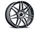 Liquid Metal Wheels Carbon Satin Black Wheel; 18x8 (05-09 Mustang GT, V6)