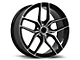 Liquid Metal Wheels Rotary Gloss Black Machined Wheel; 20x9 (2024 Mustang)