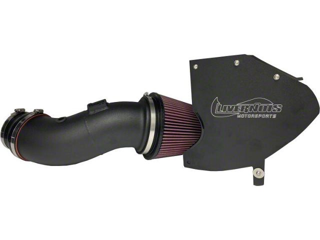 Livernois Motorsports Windstorm Cold Air Intake; Black (17-18 Charger SRT Hellcat)