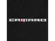 Lloyd Ultimat Front and Rear Floor Mats with Camaro Word Logo; Black (16-24 Camaro)