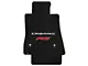 Lloyd Ultimat Front Floor Mats with Camaro and Red RS Logo; Black (16-24 Camaro)