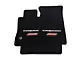 Lloyd Ultimat Front Floor Mats with Camaro and Red SS Logo; Black (16-24 Camaro)