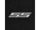 Lloyd Ultimat Front Floor Mats with Silver SS Logo; Black (16-24 Camaro)