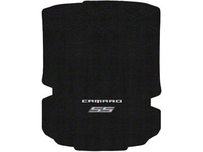 Lloyd Ultimat Trunk Mat with Camaro and Silver SS Logo; Black (16-24 Camaro Coupe)