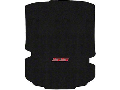 Lloyd Ultimat Trunk Mat with Red SS Logo; Black (16-24 Camaro Coupe)