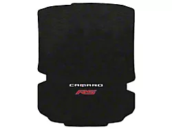 Lloyd Velourtex Trunk Mat with Camaro and Red RS Logo; Black (16-24 Camaro Coupe)