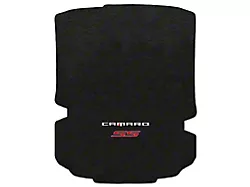 Lloyd Velourtex Trunk Mat with Camaro and Red SS Logo; Black (16-24 Camaro Coupe)