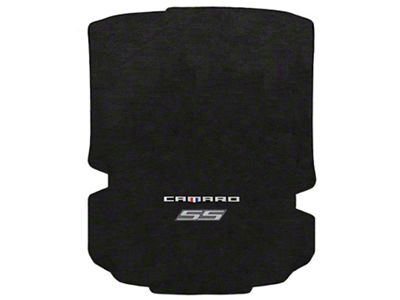 Lloyd Velourtex Trunk Mat with Camaro and Silver SS Logo; Black (16-24 Camaro Coupe)