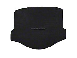 Lloyd Velourtex Trunk Mat with Camaro Logo; Black (10-15 Camaro Coupe)