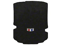Lloyd Velourtex Trunk Mat with Camaro Shield Logo; Black (16-24 Camaro Coupe)
