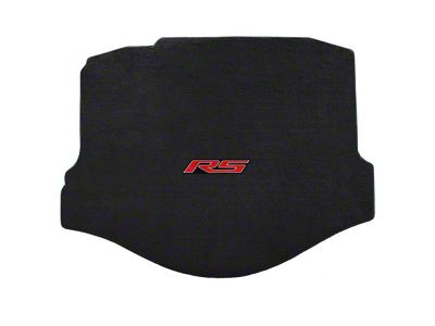 Lloyd Velourtex Trunk Mat with RS Logo; Black (10-15 Camaro Coupe)