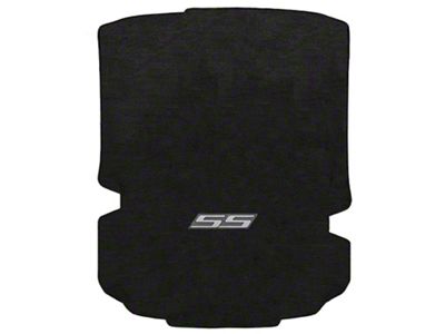 Lloyd Velourtex Trunk Mat with Silver SS Logo; Black (16-24 Camaro Coupe)