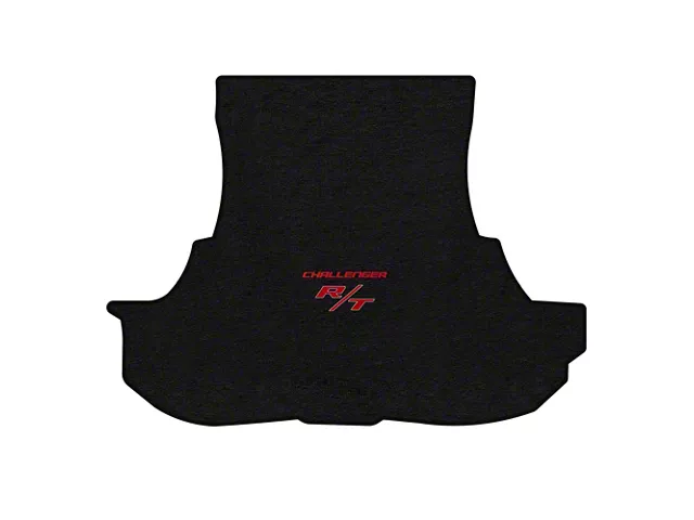 Lloyd Trunk Mat with Challenger and Red RT Logo; Black (17-23 AWD Challenger)