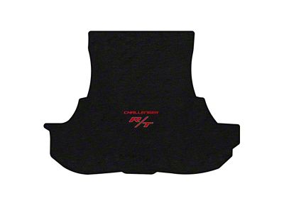 Lloyd Trunk Mat with Challenger and Red RT Logo; Black (17-23 AWD Challenger)