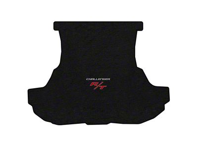 Lloyd Trunk Mat with Challenger and Silver RT Logo; Black (08-10 Challenger w/o Subwoofer)