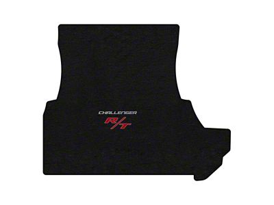 Lloyd Trunk Mat with Challenger and Silver RT Logo; Black (2011 Challenger w/ Subwoofer)