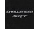 Lloyd Trunk Mat with Challenger and Silver SRT Logo; Black (08-10 Challenger w/ Subwoofer)