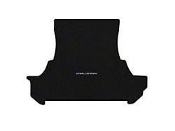 Lloyd Trunk Mat with Challenger Silver Logo; Black (12-23 Challenger, Excluding AWD)