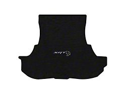 Lloyd Trunk Mat with Dodge Hellcat Redeye Logo; Black (17-23 AWD Challenger)