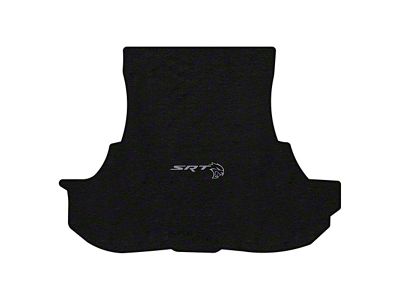 Lloyd Trunk Mat with Dodge Hellcat Redeye Logo; Black (17-23 AWD Challenger)