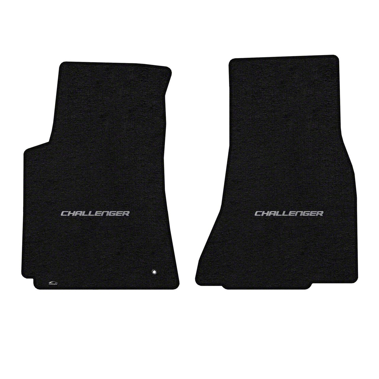 Lloyd Challenger Velourtex Front Floor Mats with Challenger Logo
