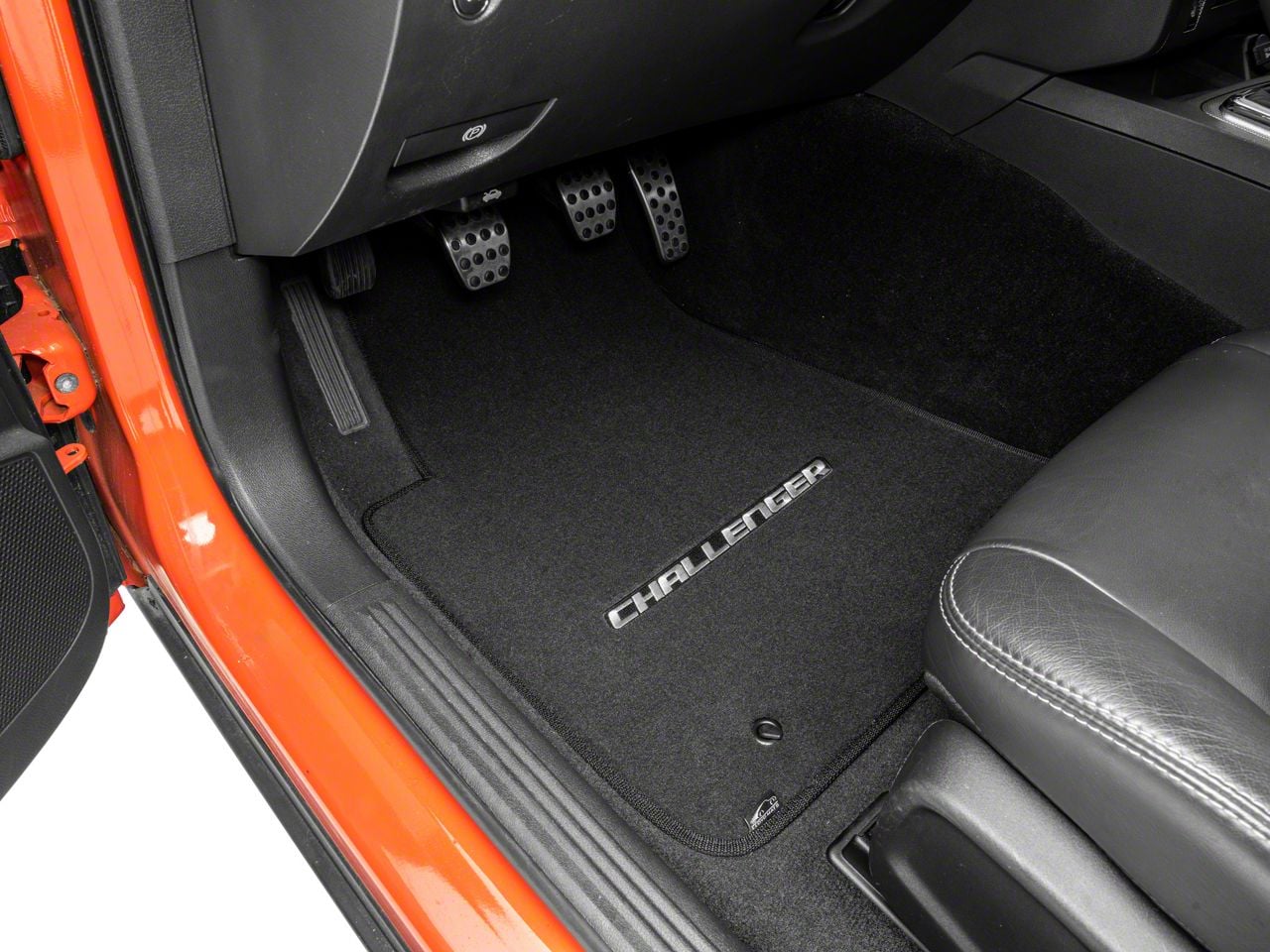 Lloyd Challenger Velourtex Front Floor Mats with Challenger Logo