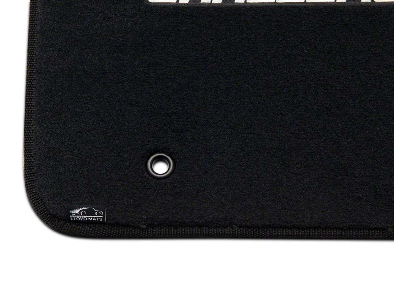 Lloyd Challenger Velourtex Front Floor Mats with Challenger Logo
