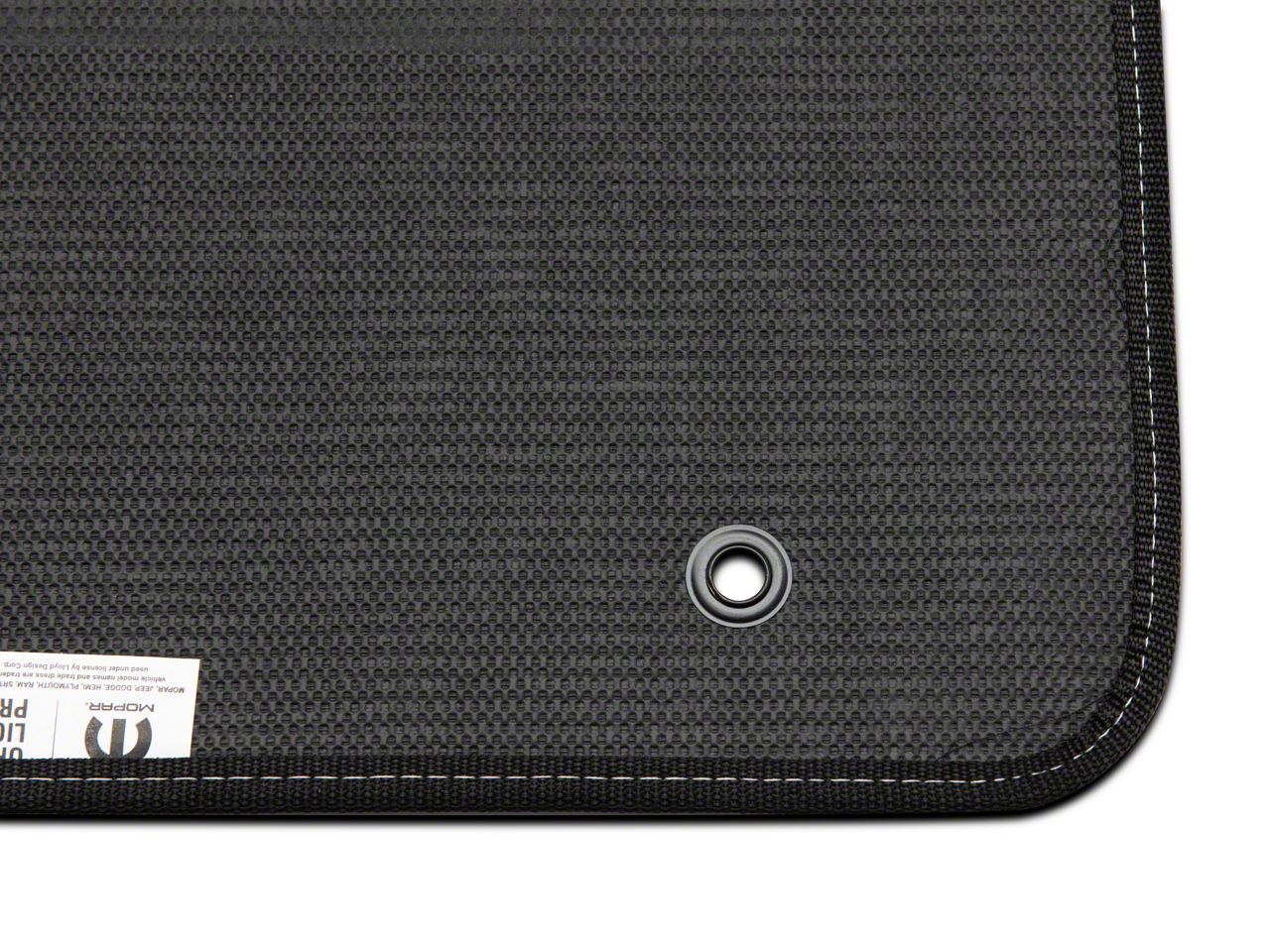 Lloyd Challenger Velourtex Front Floor Mats with Challenger Logo