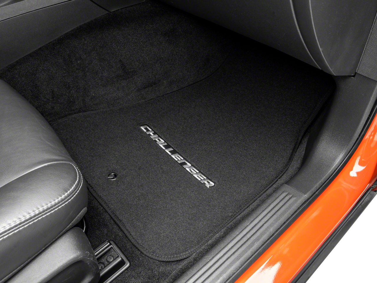 Lloyd Challenger Velourtex Front Floor Mats with Challenger Logo